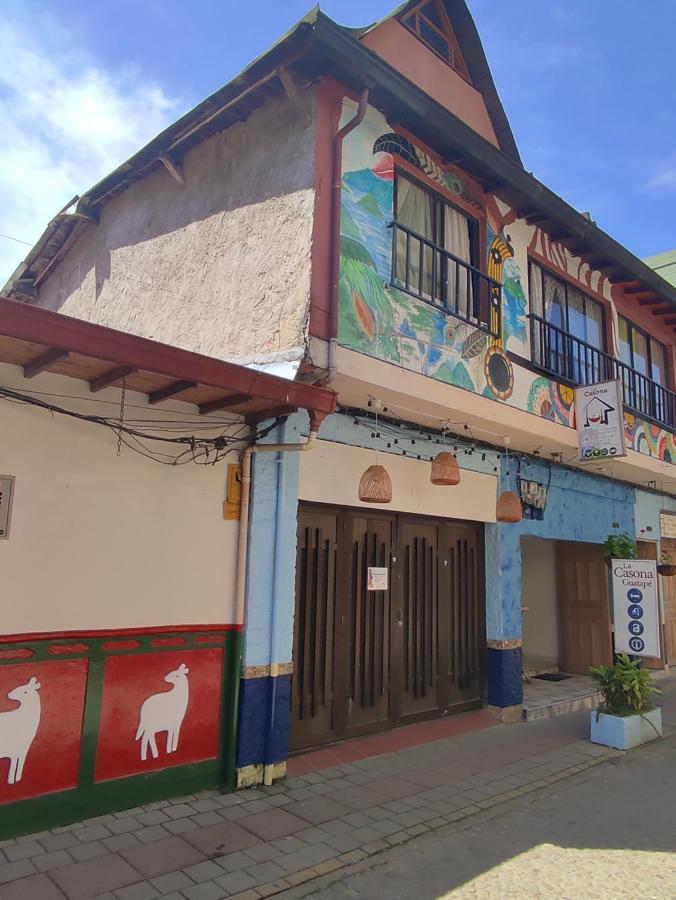 La Casona Hostel Guatapé Esterno foto